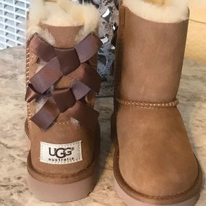 New Toddlers UGG Bailey Bow II Boots